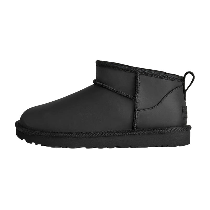 Botas de cuero Ugg W Classic Ultra Mini - Negro