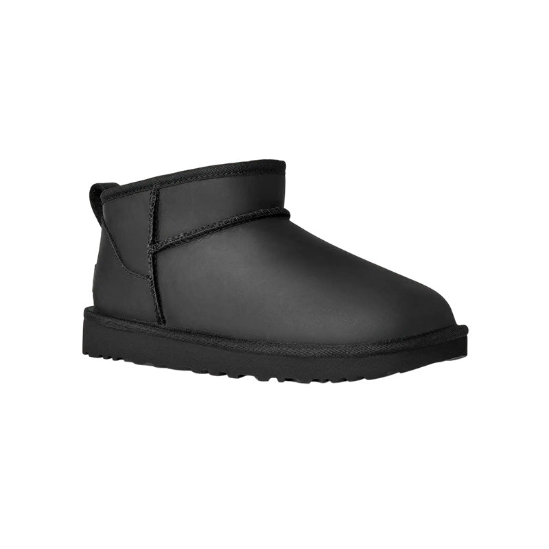 Bottes Ugg W Classic Ultra Mini Leather - Noir