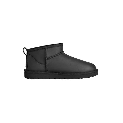 Bottes Ugg W Classic Ultra Mini Leather - Noir