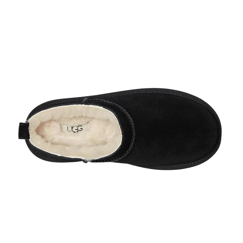 UGG K-Classic Micro Mule Slippers - Black