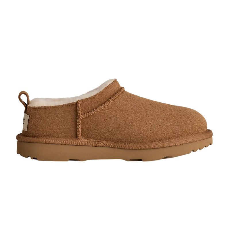 Pantuflas Ugg K-Classic Micro Mule - Castaño