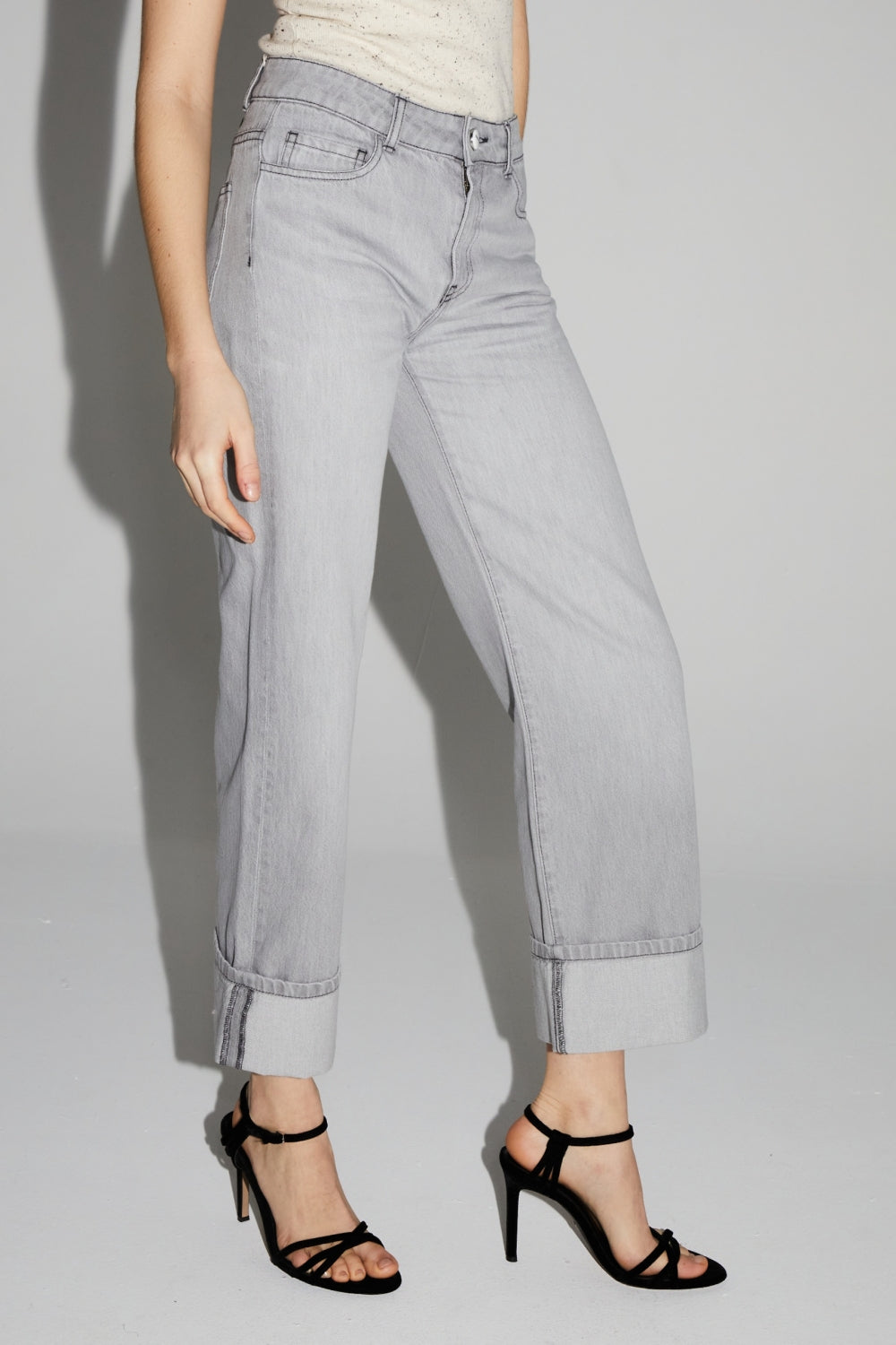 Denim Kate Grey Fabriqué Au Portugal