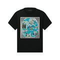 T-Shirt California Hawaiian Black Tshirt - Black - Men