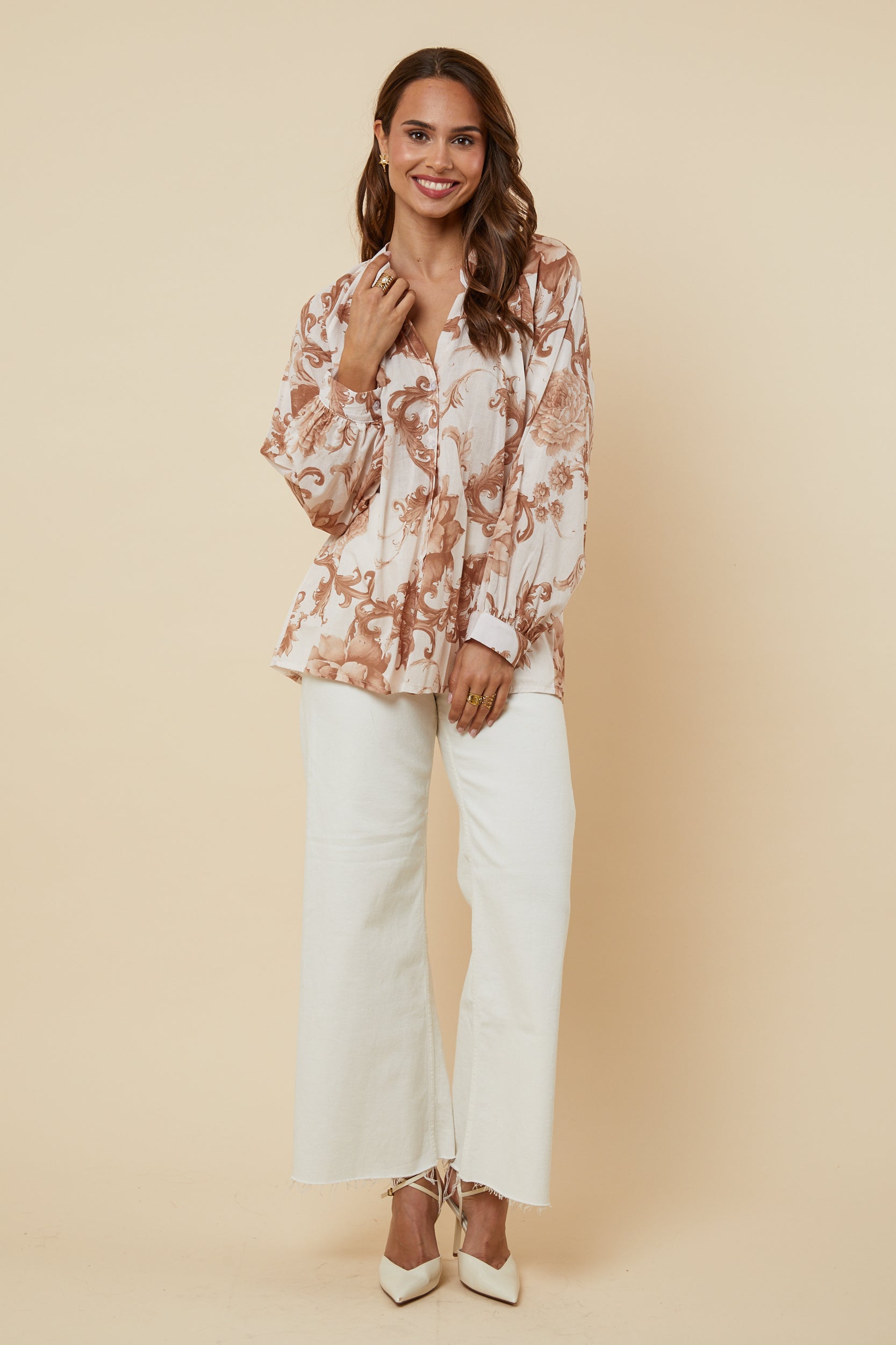 Camisa - Camel
