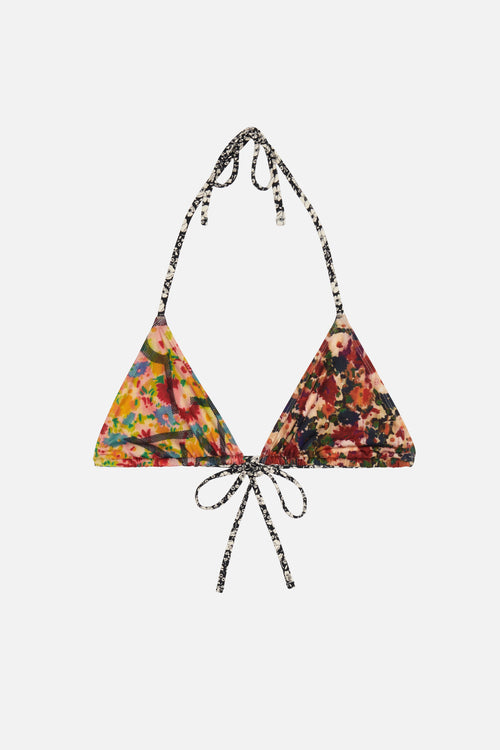 Elvis Upcycled MULTI 2 bikini top