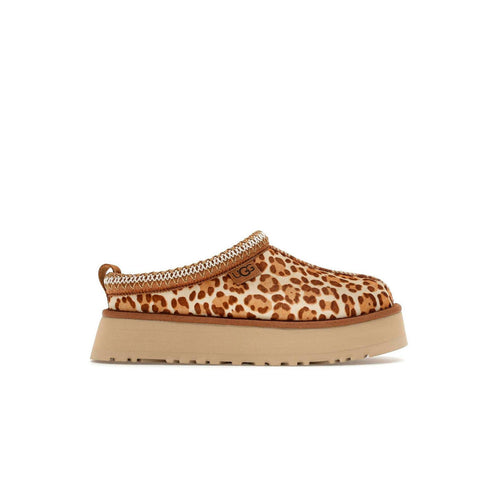 UGG Tazz Plains Slipper Felicity Leopard Jasmine (W) - Beige