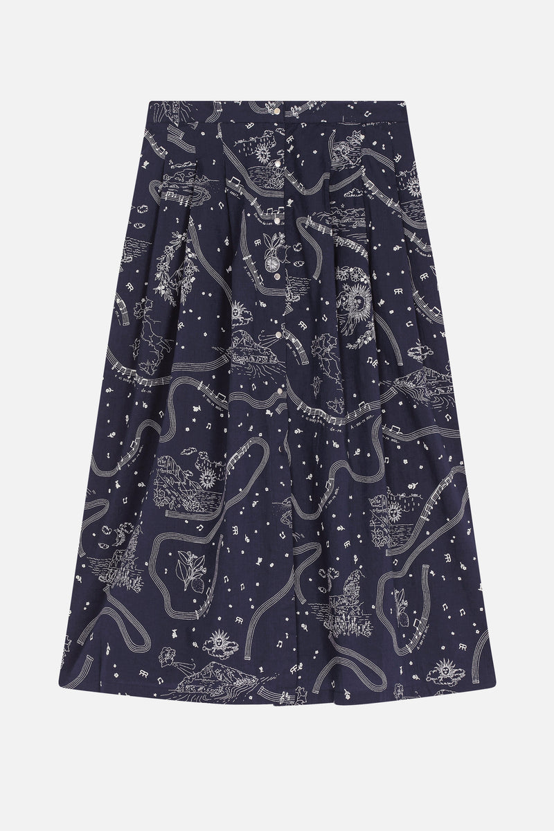 Mendes Lucio Skirt NAVY