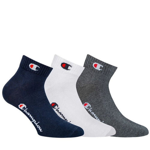 Pack 3 Paires De Chaussettes Champion - Anthracite