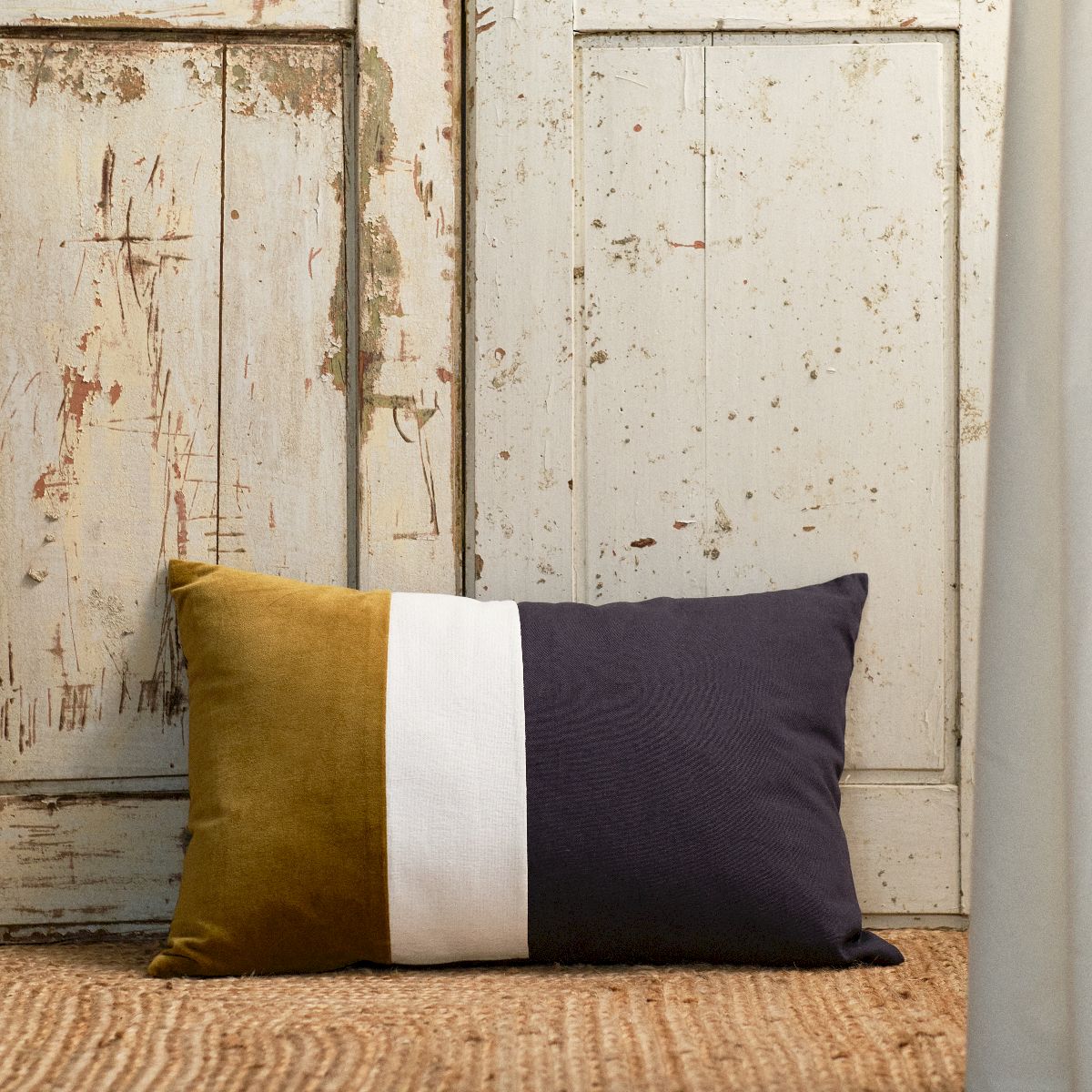 Indies - Cojín de Terciopelo - Navy