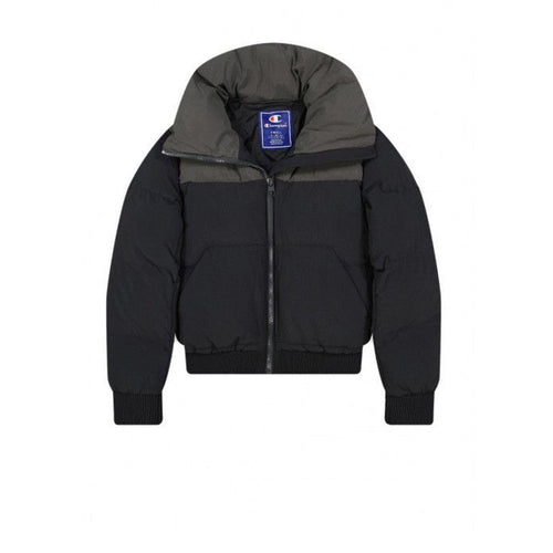 Doudoune Champion - Noir Et Gris
