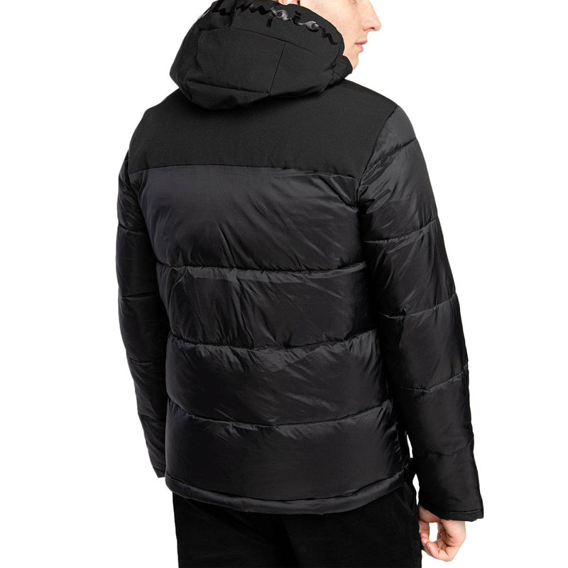 Doudoune Champion Classic Block Full Zip - Noir