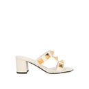 Sandales - Valentino Garavani Roman Stud Leather - Cream