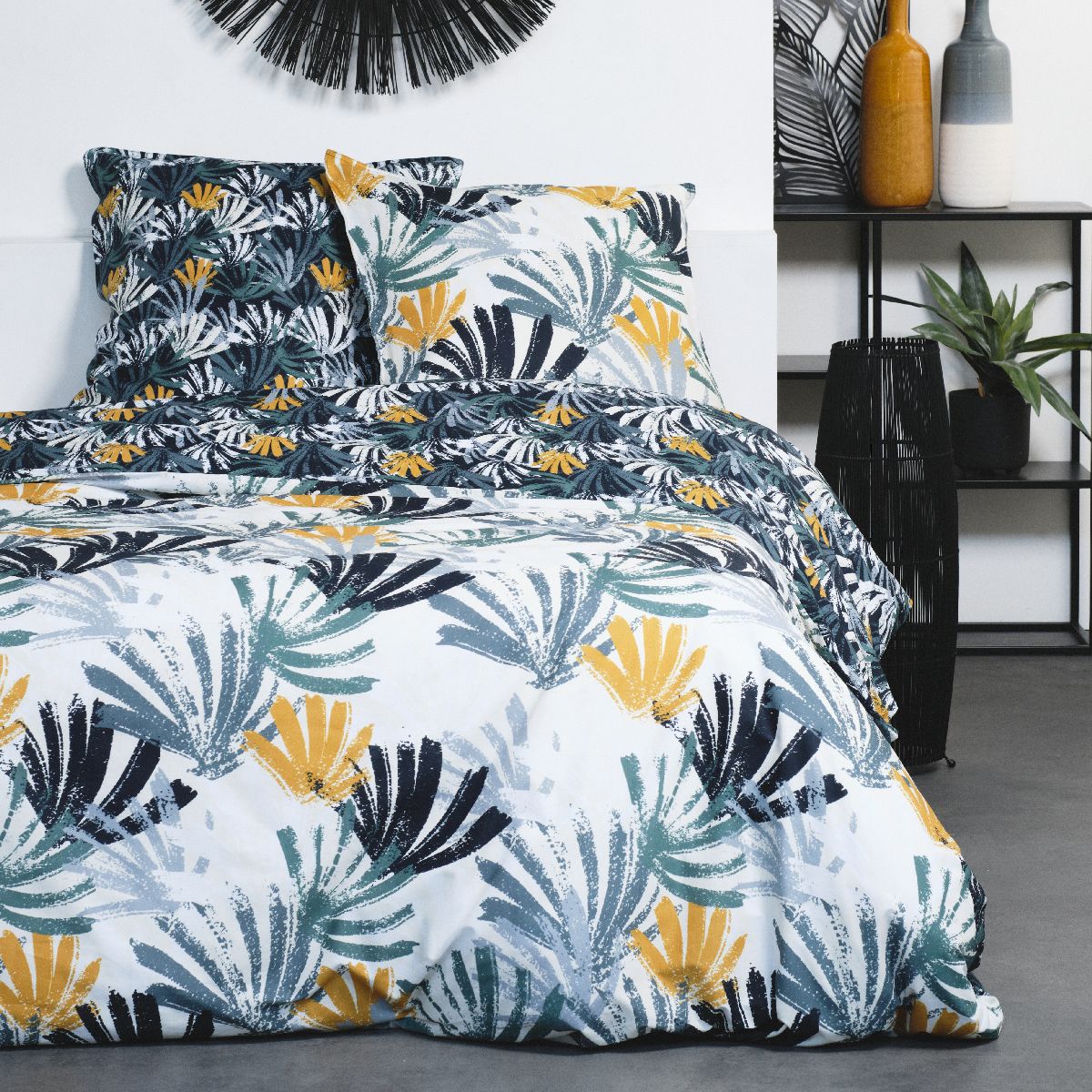 Sunshine - Parure De Lit Motif 10.5 - Craie