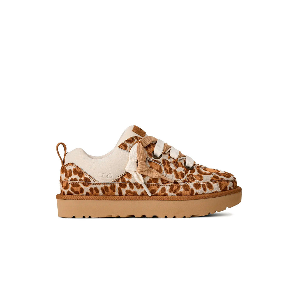 Ugg Lowmel Lo Plains Felicity Leopard Jasmine (W) - Beige