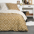 Sunshine - Parure De Lit Motif 10.17 - Marron