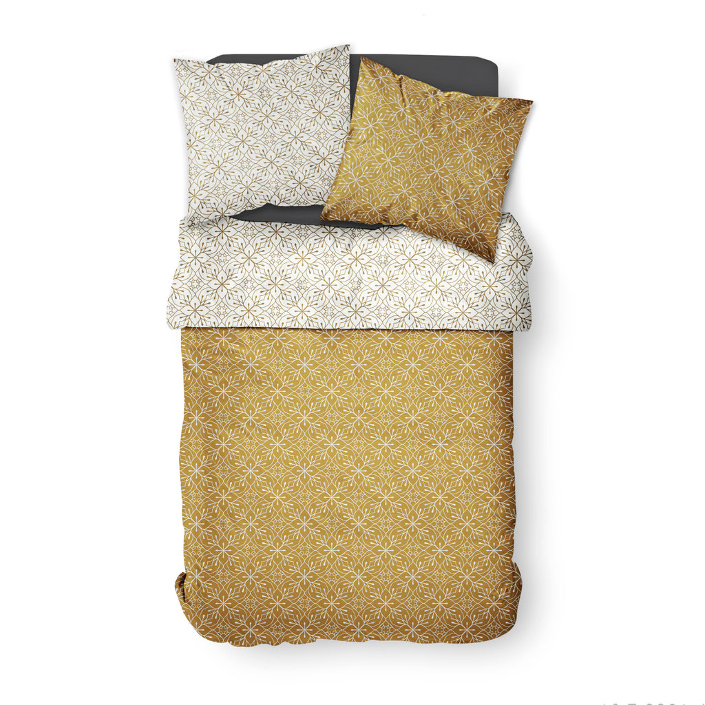 Sunshine - Parure De Lit Motif 10.17 - Marron