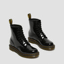 Dr Martens - Botas de charol 1460 - Negro