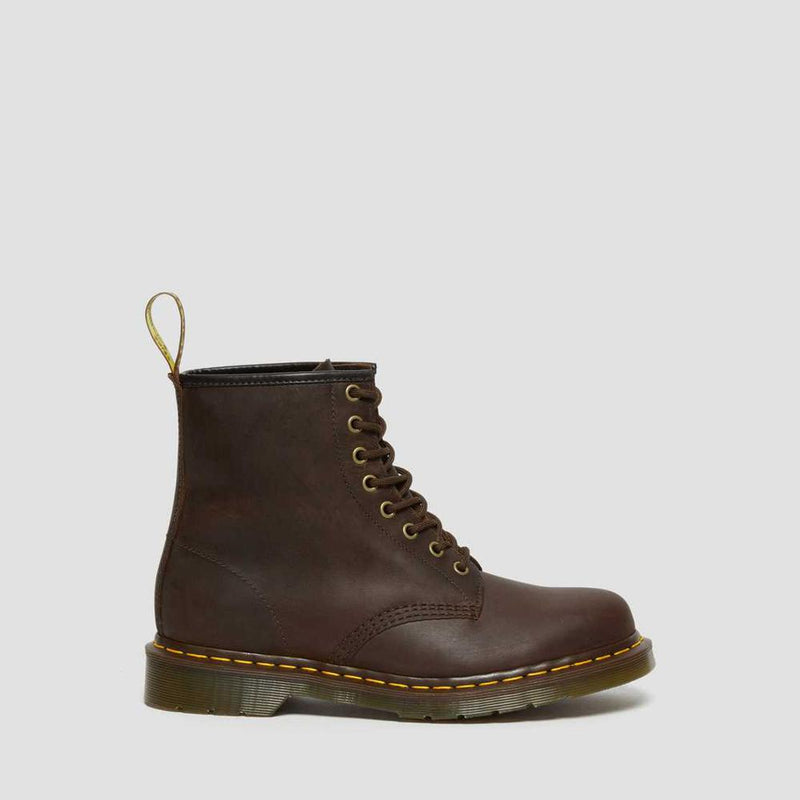 Dr Martens - Botas lisas 1460 - Marrón