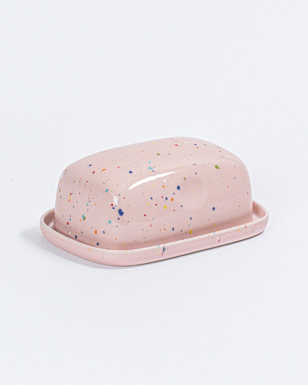 New Party Butter Dish - Pink
