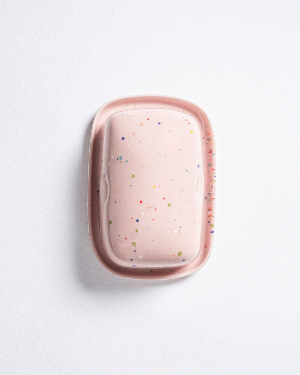 New Party Butter Dish - Pink