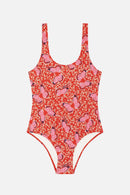Pamela Farfalla RED swimsuit