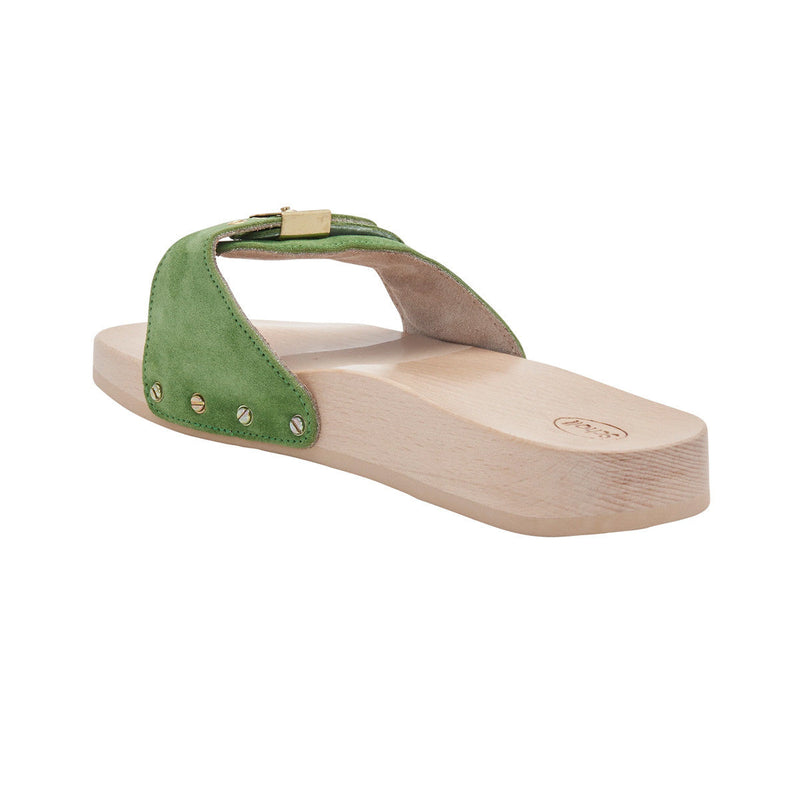 Sandals Scholl Pescura Flat Suede - Green