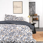 Sunshine - Juego De Cama Estampado 11.9 - Negro