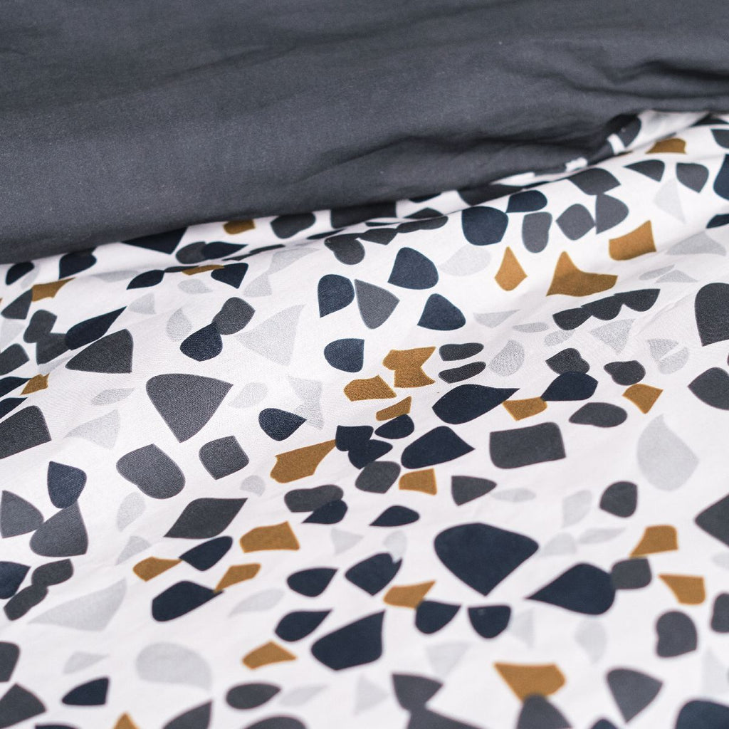 Sunshine - Juego De Cama Estampado 11.9 - Negro