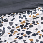 Sunshine - Juego De Cama Estampado 11.9 - Negro