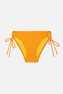 Braguita de bikini Wood Gaufre MANDARINE