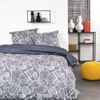 Sunshine - Parure De Lit Motif 11.19 - Gris