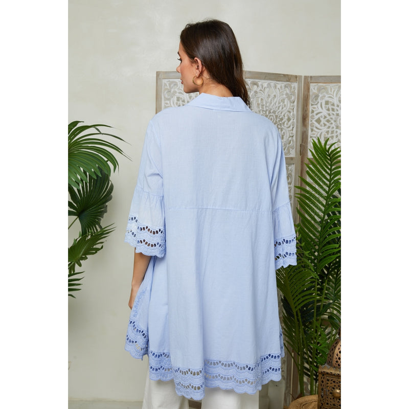 Autour Du Lin - Camisa - Beige - Mujeres