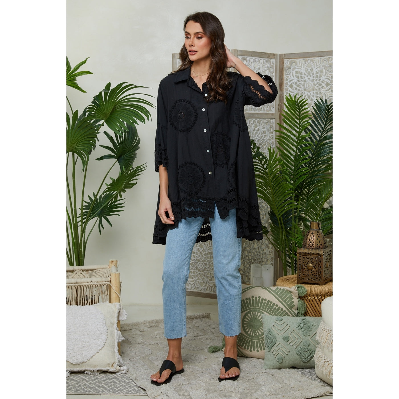 Chemise - Noir - Femme