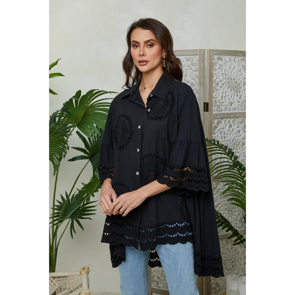 Chemise - Noir - Femme