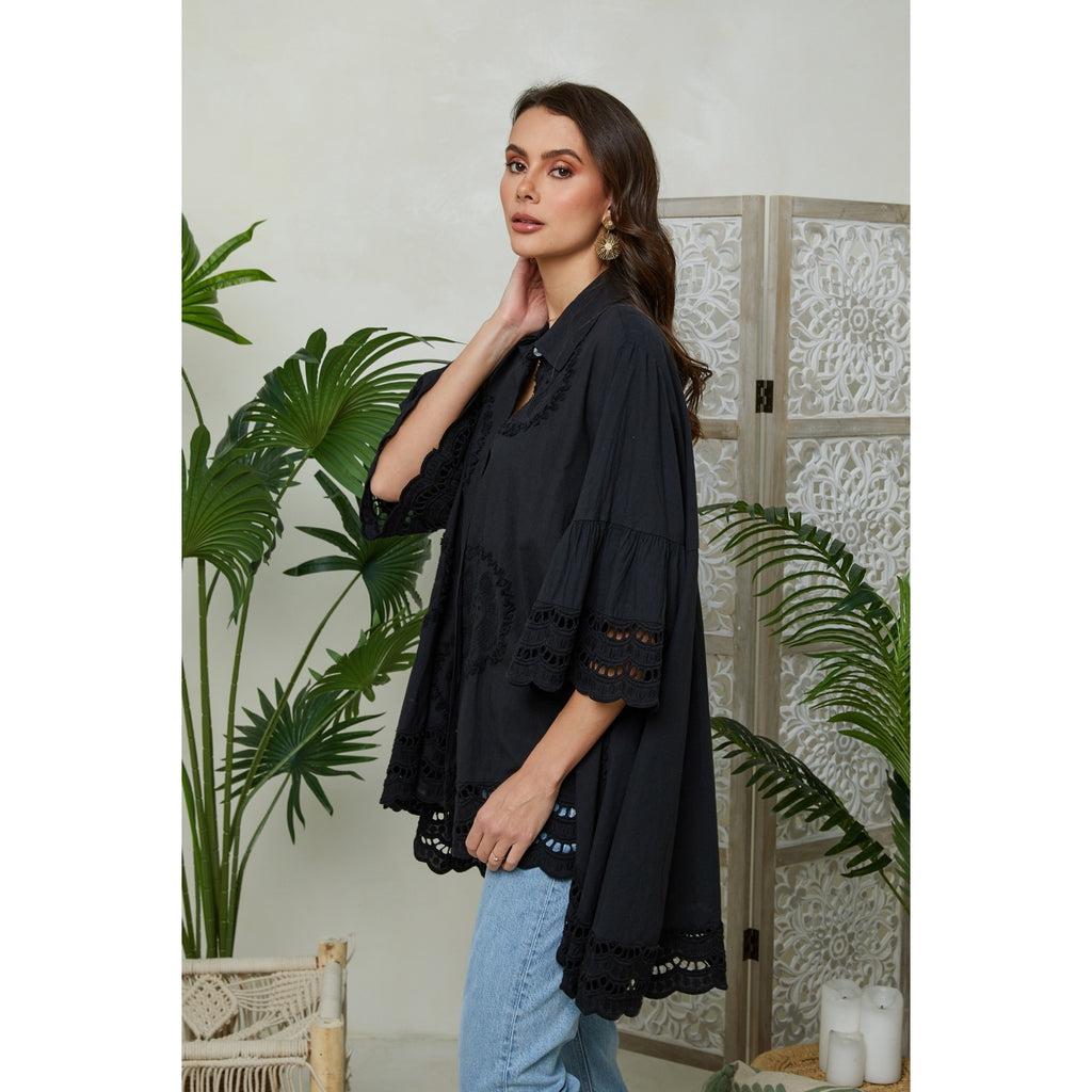 Chemise - Noir - Femme