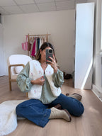 Julia sleeveless floral waistcoat