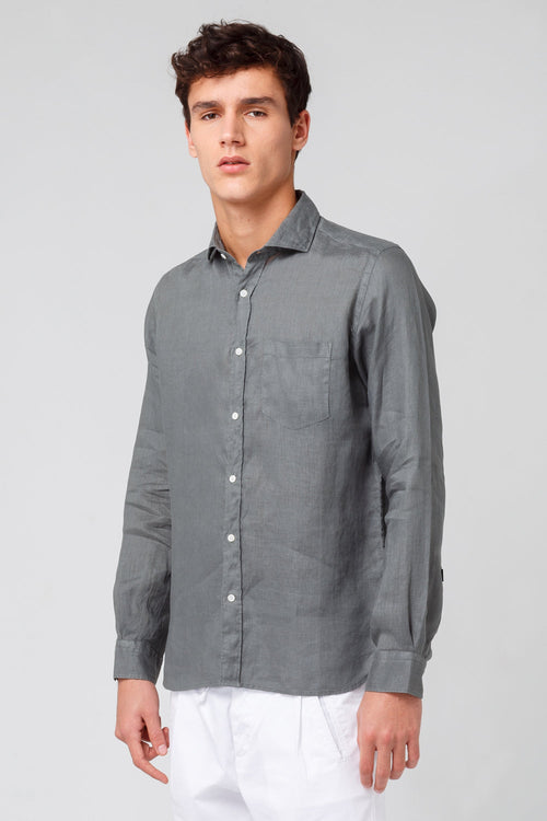 Gent Linen Shirt (Pocket)