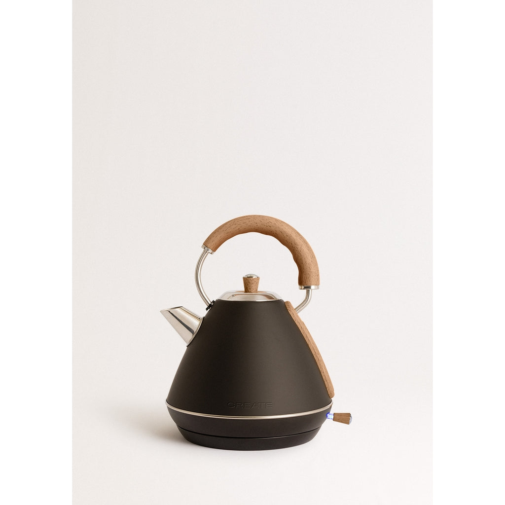 Pack - Petit Grille-Pain Toast Retro + Grande Bouilloire Kettle Retro 1,7L - Noir