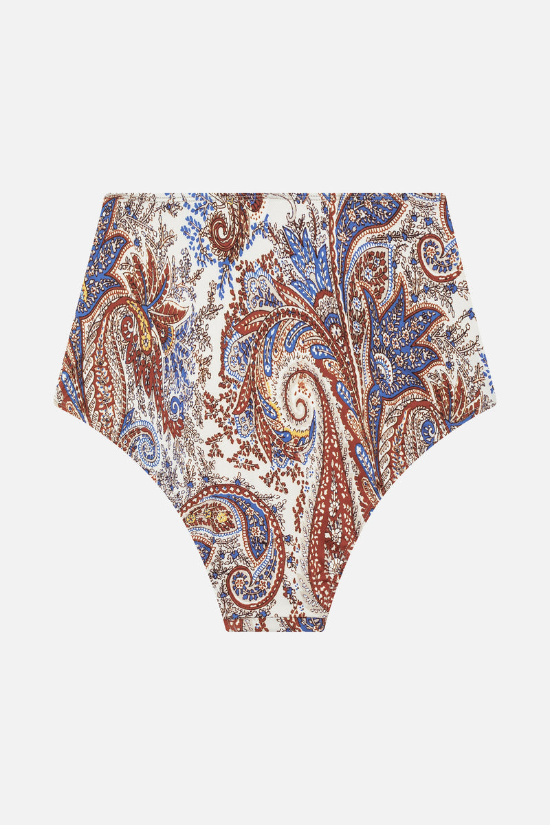 Dory Paisley DENIM bikini bottom