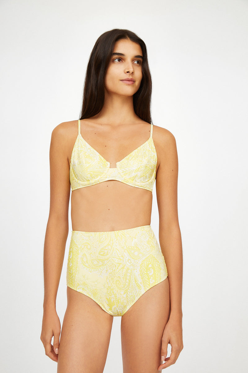 Dory Paisley DENIM bikini bottom