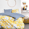 Sunshine - Parure De Lit Motif 11.34 - Jaune