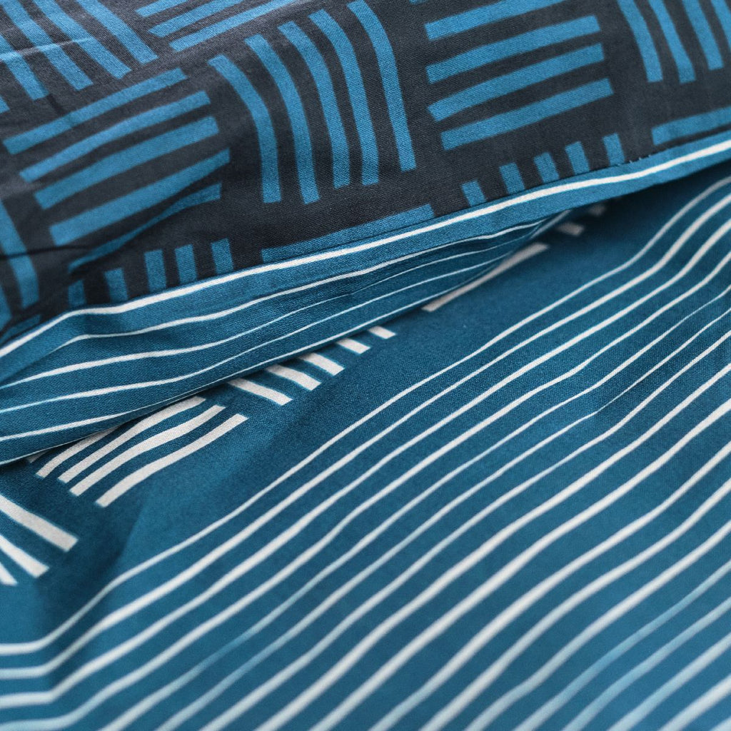 Sunshine - Juego De Cama Estampado 11.39 - Azul