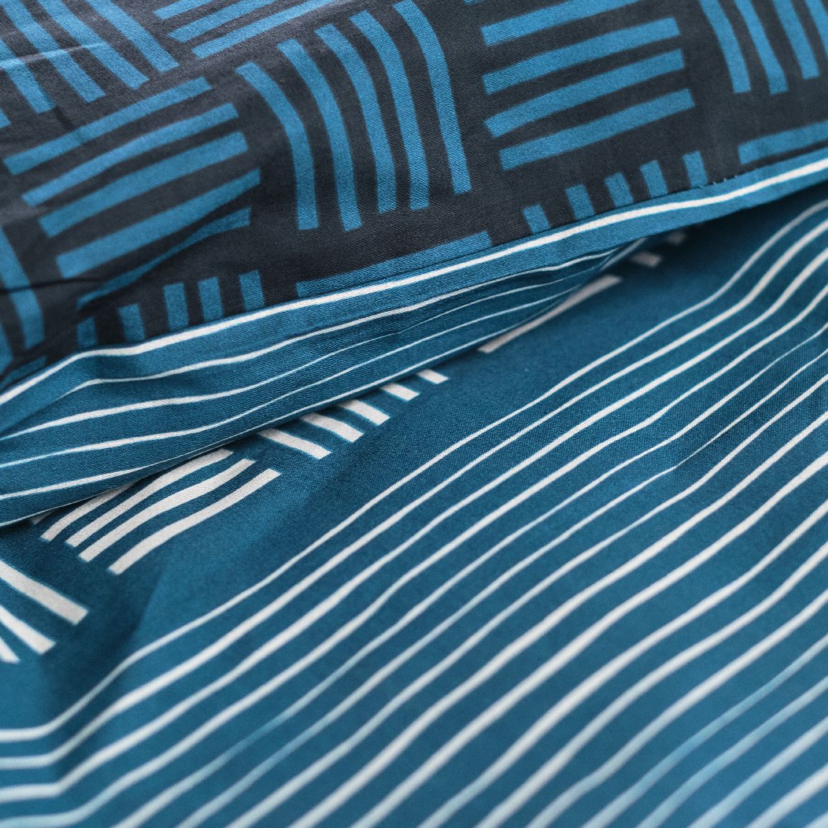 Sunshine - Juego De Cama Estampado 11.39 - Azul