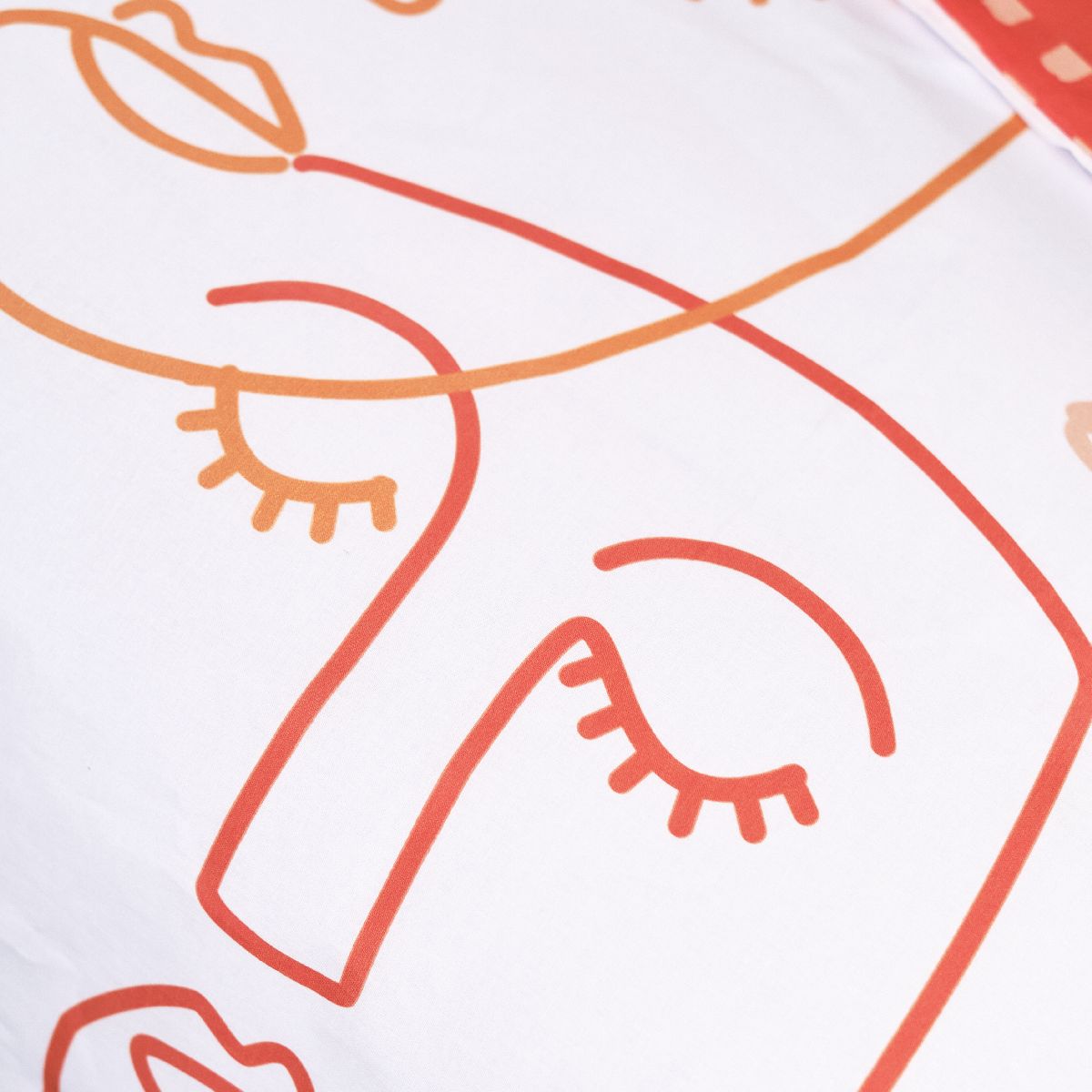 Sunshine - Juego De Cama Estampado 11.40 - Naranja