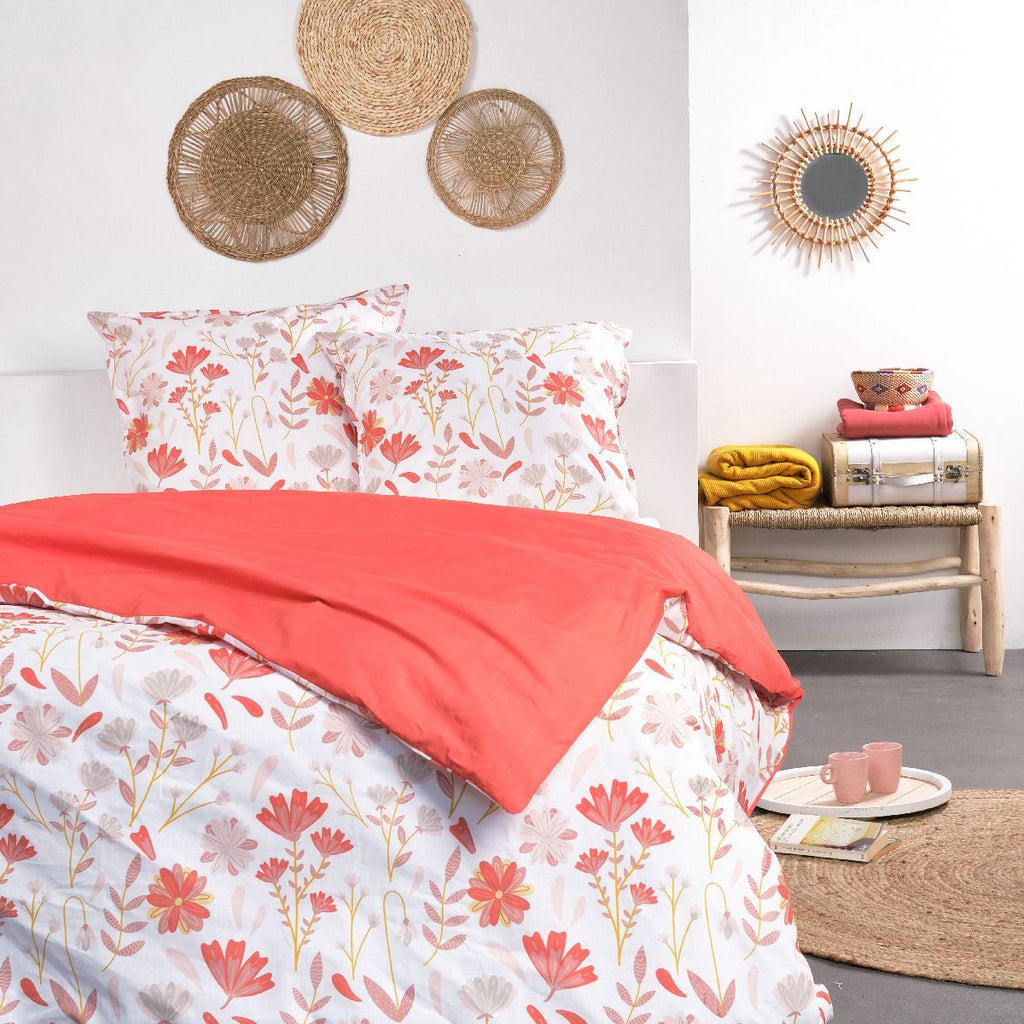 Sunshine - Parure De Lit Motif 11.43 - Blanc