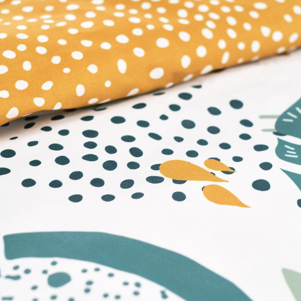 Sunshine - Juego De Cama Estampado 11.52 - Blanco