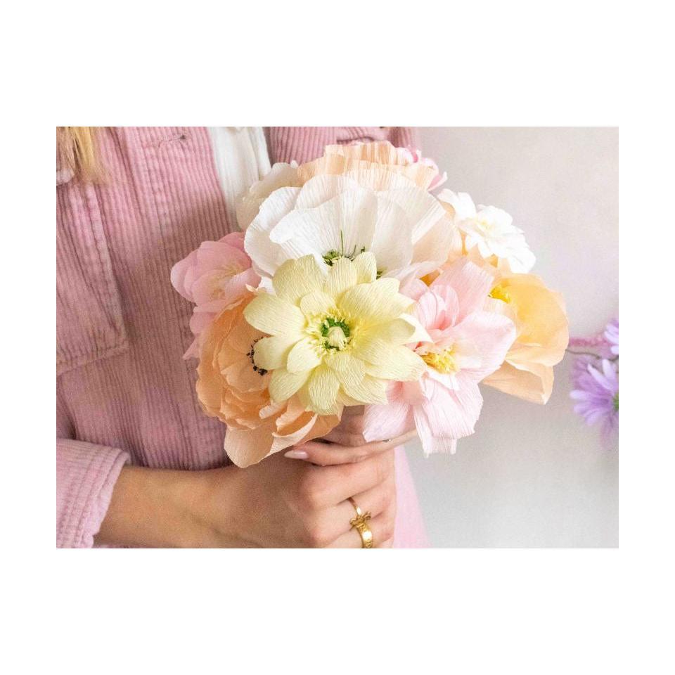 Diy Home Deco Kit - My Crepe Paper Flowers