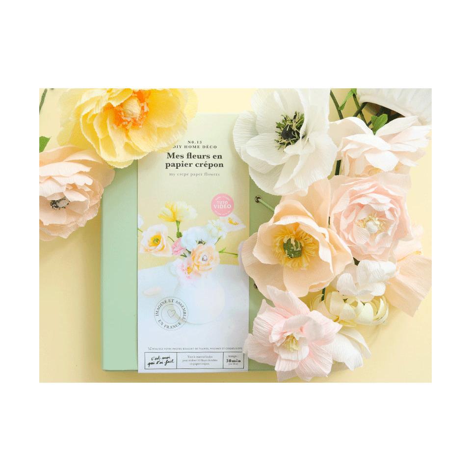 Diy Home Deco Kit - My Crepe Paper Flowers