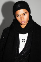 Le Sweatshirt Eddie Broderie Leo Black