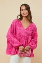 Camisa - Fucsia